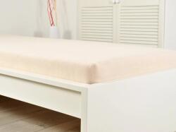  Cearsaf frotté pentru patut de copii EXCLUSIVE 70x140 cm crem