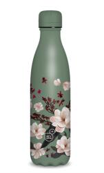 Ars Una Kulacs fém 500ml ARS UNA duplafalú fém ivópalack Flowery pink