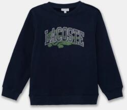Lacoste gyerek felső sötétkék, nyomott mintás, SJ2493 - sötétkék 140