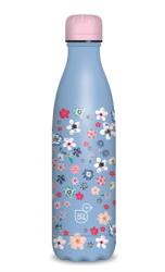 Ars Una Kulacs fém 500ml ARS UNA duplafalú fém ivópalack Pearl Blossom blue