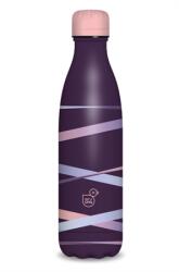 Ars Una Kulacs fém 500ml ARS UNA duplafalú fém ivópalack Ribbon-purple