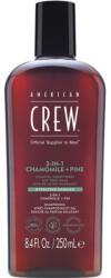 American Crew 3in1 Relaxing sampon, kondicionáló, tusfürdő, 250 ml - hajvarazs