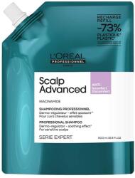 L'Oréal Scalp Advanced nyugtató sampon érzékeny fejbőrre, utántöltő 500 ml - hajvarazs