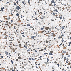 KAI Gresie tip ciment, Terrazzo Veneto Blue 6542, 60x60 cm, rectificata, albastru, mix, finisaj mat (3800745654219)