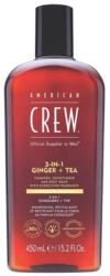 American Crew 3in1 Energizing sampon, kondicionáló, tusfürdő, 450 ml - hajvarazs