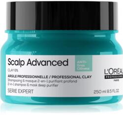 L'Oréal Scalp Advanced 2in1 mélytisztító sampon és pakolás zsíros hajra, 250 ml - hajvarazs
