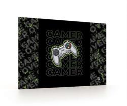 KARTON P+P Premium Cool Gamer íróasztal alátét fiúknak, neonzöld - fekete, Oxybag