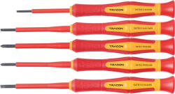 TRACON 1000 V-ra szigetelt precíziós csavarhúzó szett (CSETP5) - audaxshop