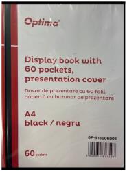 Optima Dosar de prezentare personalizabil cu 60 folii, A4, negru, OPTIMA (OP-515006005)