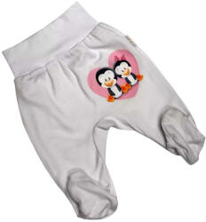  Babastar pamut pocaknadrág (50) Fehér Pingvinpár