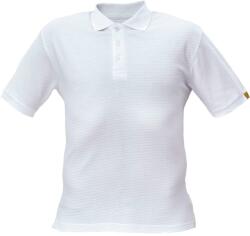 Cerva Antisztatikus rövid ujjú galléros póló NOYO POLO ESD - Fekete | 2XL (0305005060005)