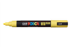  Dekormarker 1, 8-2, 5mm, Uni Posca PC-5M sárga - bolt