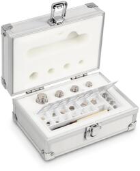 KERN súlykészlet precíziós mérlegekhez 1 mg - 50 g alumínium dobozban, OIML F1 súlyosztály (323-026)