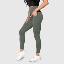 Iron Aesthetics Colanți sport cu buzunare Iron Aesthetics Active, verde: Verde L (P2894A15806)