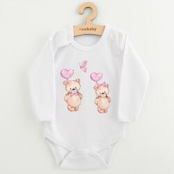 NEW BABY Body pentru copii cu imprimeu New Baby Love Bears, mărime 56 (0-3luni)