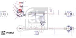 Febi Bilstein bara directie FEBI BILSTEIN 196055 (196055)