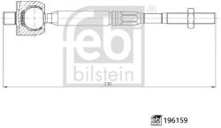 Febi Bilstein Bieleta de directie FEBI BILSTEIN 196159 (196159)
