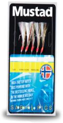 Mustad Taparina Mustad Rainbow Flasher Nr. 4 5buc (M.CL.RIG15.4)