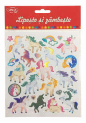 Daco Abtibild - Ab059 Unicorni Lipeste Si Zambeste Daco (AB059)