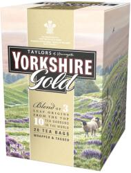 Yorkshire Taylors Ceai Negru Yorkshire Gold , 20 pliculete ambalate individual, 62.5 gr