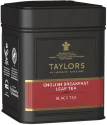 Taylors of Harrogate Ceai Negru English Breakfast, Cutie Metalica, Frunze, 125 gr