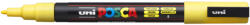 uni Dekormarker 0, 9-1, 3mm, Uni Posca PC-3M sárga (2UPC3MS) - haztartasibolt