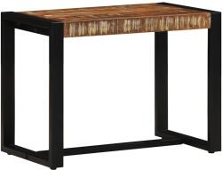 vidaXL tömör újrahasznosított fa többszínű pad 60x35x45 cm (4015978) - vidaxl