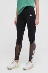 adidas Performance edzős legging Hyperglam fekete, nyomott mintás, IN9298 - fekete XL
