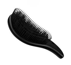 Chrom Well hullámkefe, fekete HS93839 - hairpower