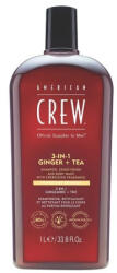 American Crew 3in1 Energizing sampon, kondicionáló, tusfürdő, 1 l - hajpatika
