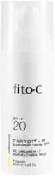fitoC Bio sárgarépa fényvédő krém fizikai fényszűrőkkel, SPF20, 50 ml - hajpatika