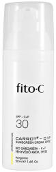 fitoC Bio sárgarépa fényvédő krém kémiai és fizikai fényszűrőkkel, SPF30, 50 ml - hajpatika