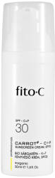 fitoC Bio sárgarépa fényvédő krém kémiai és fizikai fényszűrőkkel, SPF30, 100 ml - hajpatika