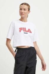 Fila pamut póló Lucena női, fehér, FAW0757 - fehér L