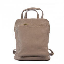Natascia Amira valódi bőr női hátizsák és válltáska taupe színű átalakítható (na-1216-taupe)