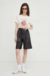 Levi's pamut póló női, bézs - bézs XXS - answear - 11 990 Ft