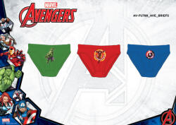 Marvel Bosszúállók 3 darabos kisfiú pamut alsó - 110-116 (AV-FU788_110-116)