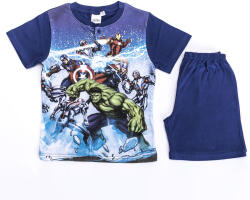Marvel Rövid ujjú pamut gyerek pizsama - Bosszúállók - Ultron - sötétkék - 98 (AVE412_ske_98)