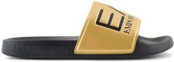 EA7 Șlapi 7X000108AF15118 MZ097 shyny gold+black (7X000108AF15118-MZ097)