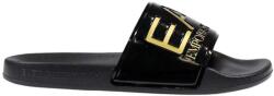 EA7 Șlapi 7X000108AF15118 PC001 black/gold