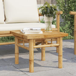 vidaXL bambusz dohányzóasztal 45 x 45 x 35 cm (366467)