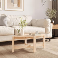 vidaXL tömör fenyőfa dohányzóasztal 87 x 48 x 35 cm (822322) - valora
