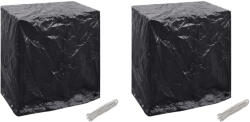 vidaXL 2 db kerti asztalitenisz asztal huzat 8 lyukkal 160x55x182 cm (279135) - valora