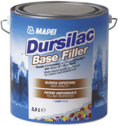 Mapei Dursilac Base Filler 2x2, 5liter fehér
