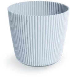 Prosperplast Milly Round virágcserép, 15 cm - szürke (DMI150-443U)