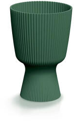 Prosperplast Milly Round Elegant virágcserép, 15 cm - fenyőzöld (DMIG150-2411U)