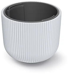 Prosperplast Milly Bowl virágcserép, 24 cm - fehér (DBML240-S449)