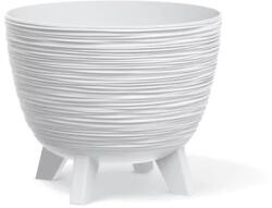 Prosperplast Furu Stand virágcserép, 30 cm - fehér (DFUR300-S449)