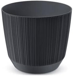 Prosperplast Ryfo virágcserép, 17 cm - antracit (DRF170-S433)