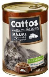 Cattos macskakonzerv májas 415 g